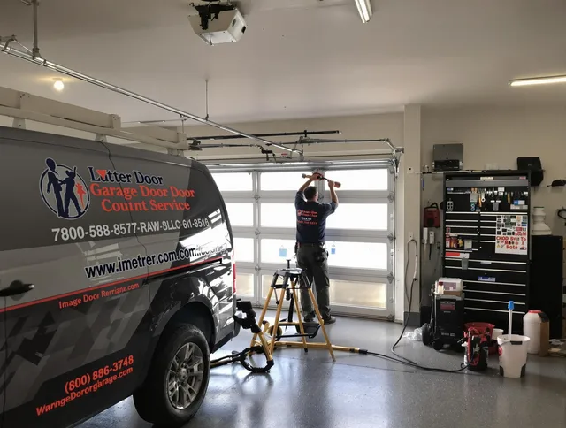 Deerfield Beach Garage Door Repair team performing same-day garage door repair in Deerfield Beach
